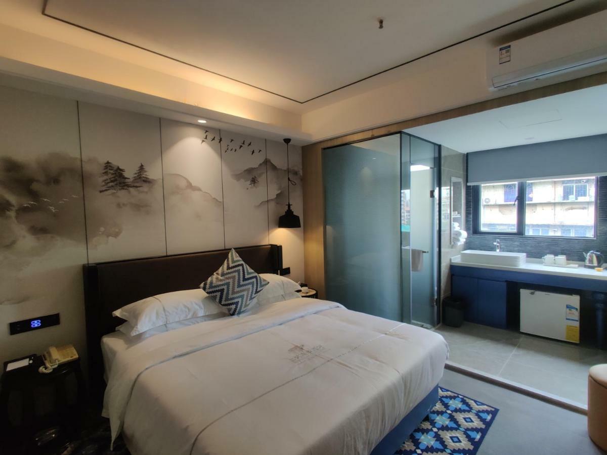 Shangyuan Chain Hotel Guangzhou Zhan Qian Road מראה חיצוני תמונה
